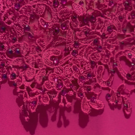 elegantes Ballkleid, pink - Dein Kleiderladen