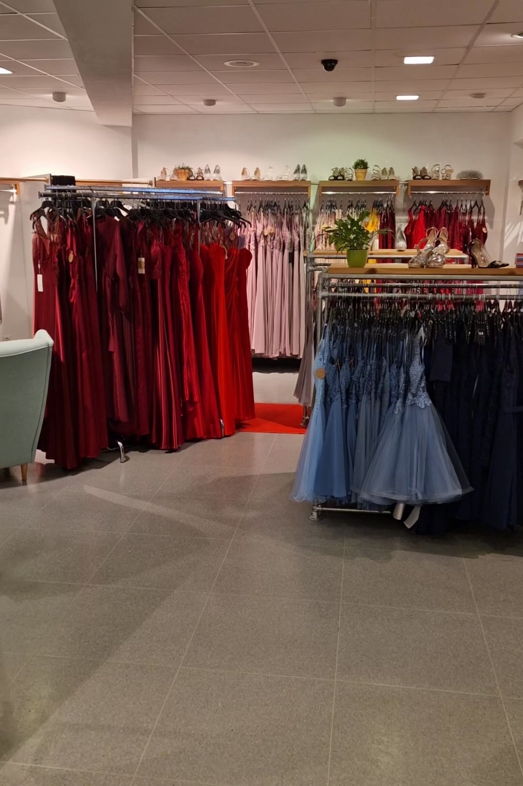 Ballkleid - Abendkleid mit Schnürung, petrol - Dein Kleiderladen