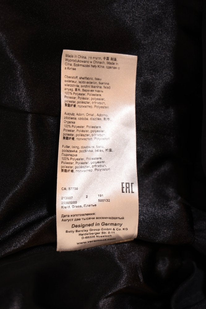 Second Hand Abendkleid mit Pailletten, dunkelblau - Dein Kleiderladen
