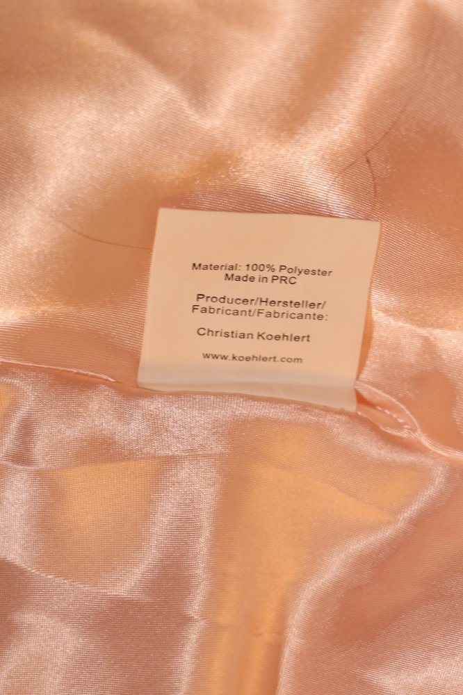 Second Hand Tüllkleid mit Glitzergürtel und Schnürung, hellrosa - Dein Kleiderladen